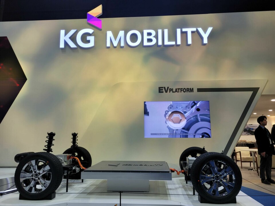 KG Mobility sin nye 4x4 EV-plattform