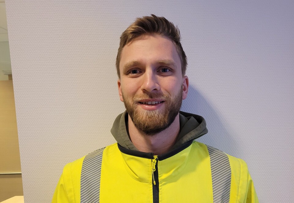 SKREDDERSØM: Ole-Håkon Sætre får skreddersydd pickup-påbygget slik han ønsker, når han starter i ny jobb som stikningsleder.