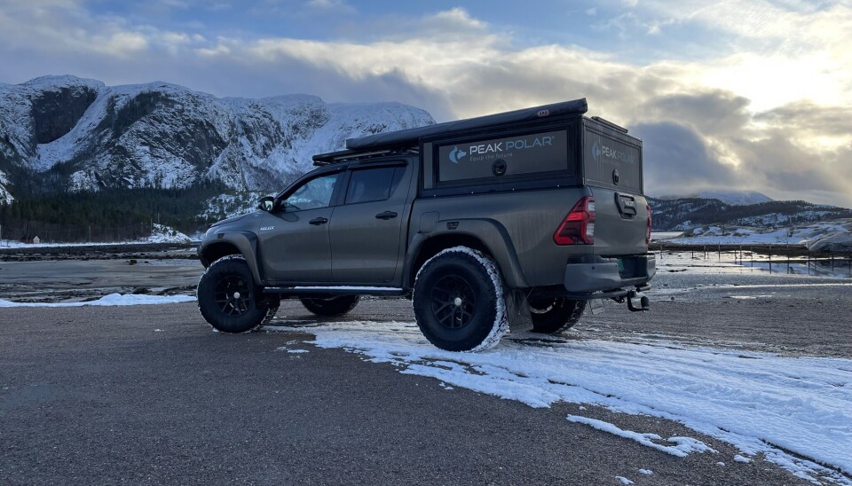 KUNDEBIL: Påbygget til denne bilen er solgt gjennom Toyota-forhandleren Nordvik AS. KUNDEBIL: Påbygget til denne bilen er solgt gjennom Toyota-forhandleren Nordvik AS.
