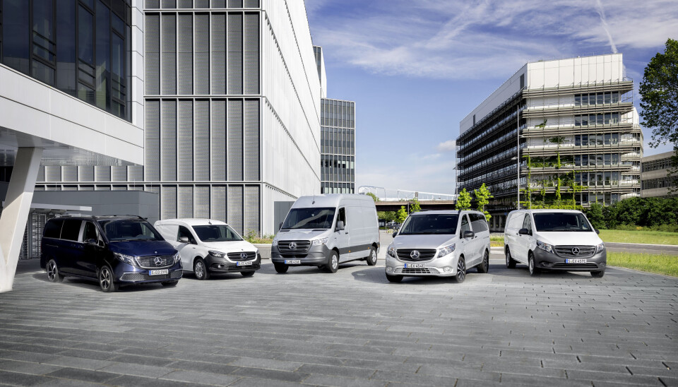 GODE TIDER: Varebildivisjonen hos Mercedes-Benz har aldri før presentert bedre tall enn i første kvartal 2023. GODE TIDER: Varebildivisjonen hos Mercedes-Benz har aldri før presentert bedre tall enn i første kvartal 2023.