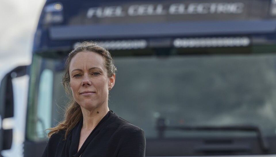 TROR PÅ HYDROGEN: Helena Alsiö, Vice President Powertrain Product Management i Volvo Trucks.
