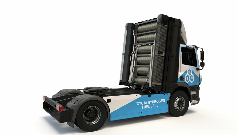 Toyota leverer brenselcelle-teknologien som VDL skal benytte i lastebilene.