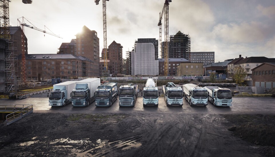 STORE TALL: Et firesifret antall lastebiler i én og samme ordre er betydelig, og for batterielektriske lastebiler er det rekord for Volvo. STORE TALL: Et firesifret antall lastebiler i én og samme ordre er betydelig, og for batterielektriske lastebiler er det rekord for Volvo.
