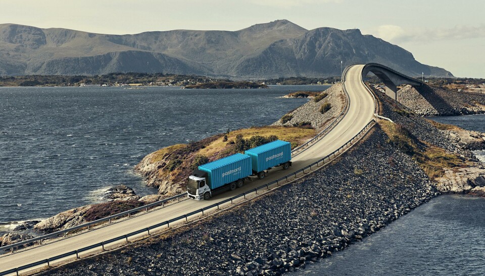 Einride PostNord el-lastebil Einride PostNord el-lastebil