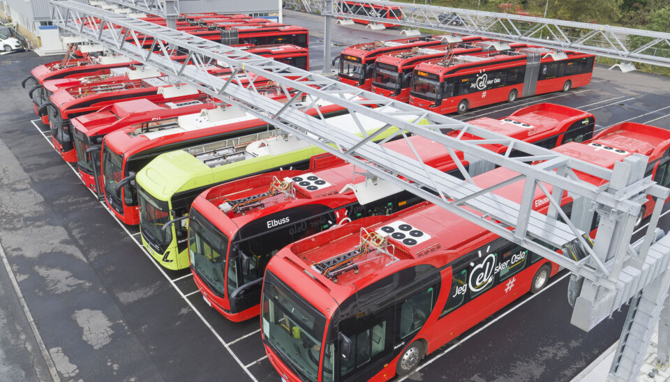 Det kommer stadig nye elbusser i Ruter-parken Det kommer stadig nye elbusser i Ruter-parken