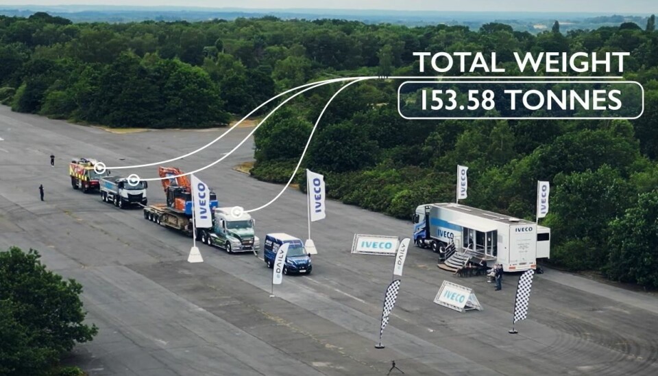 Iveco eDaily setter verdensrekord Iveco eDaily setter verdensrekord