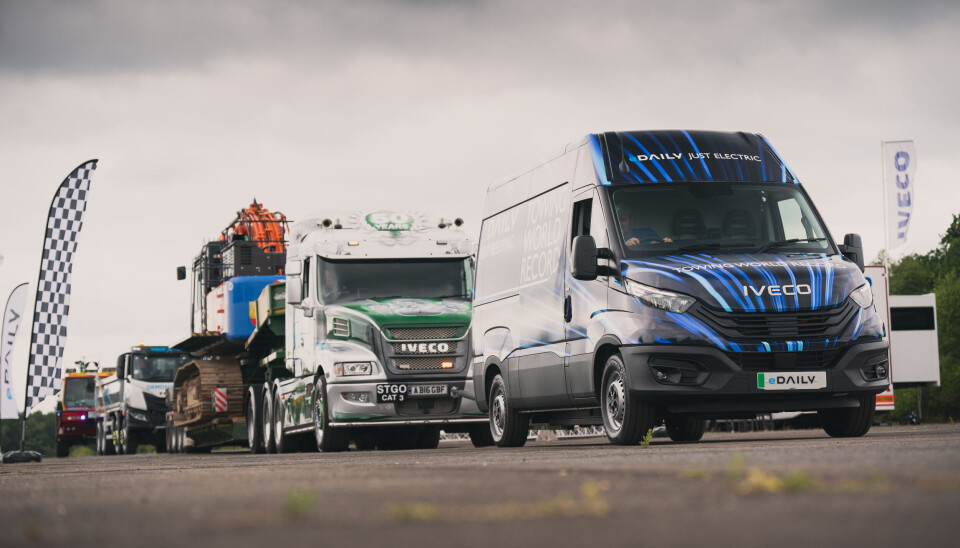 Iveco eDaily setter verdensrekord Iveco eDaily setter verdensrekord