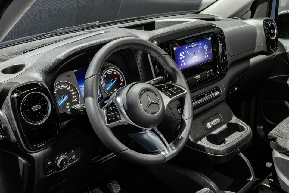 Der neue Mercedes-Benz eVito - Interieur The new Mercedes-Benz eVito - Interior
