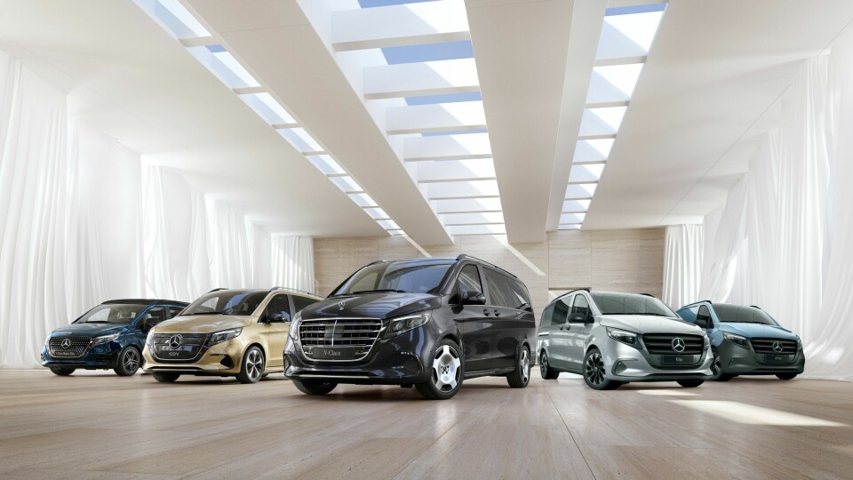 Die neuen Midsize Vans von Mercedes-Benz – Exterieur The new midsize Vans by Mercedes-Benz - Exterior