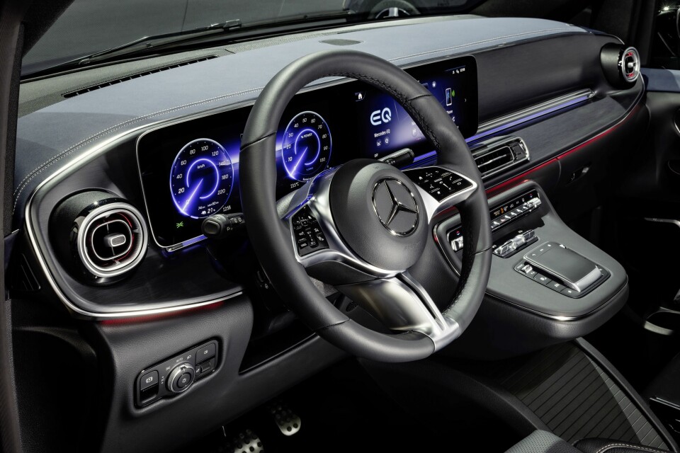 Der neue Mercedes-Benz EQV - Interieur The new Mercedes-Benz EQV - Interior