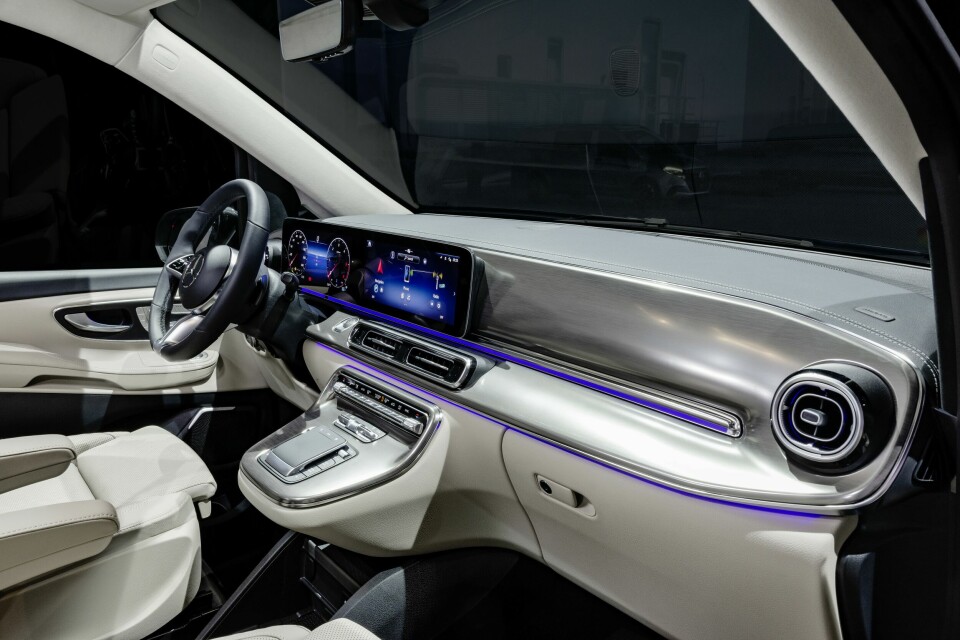 Die neue Mercedes-Benz V-Klasse - Interieur The new Mercedes-Benz V-Class - Interior