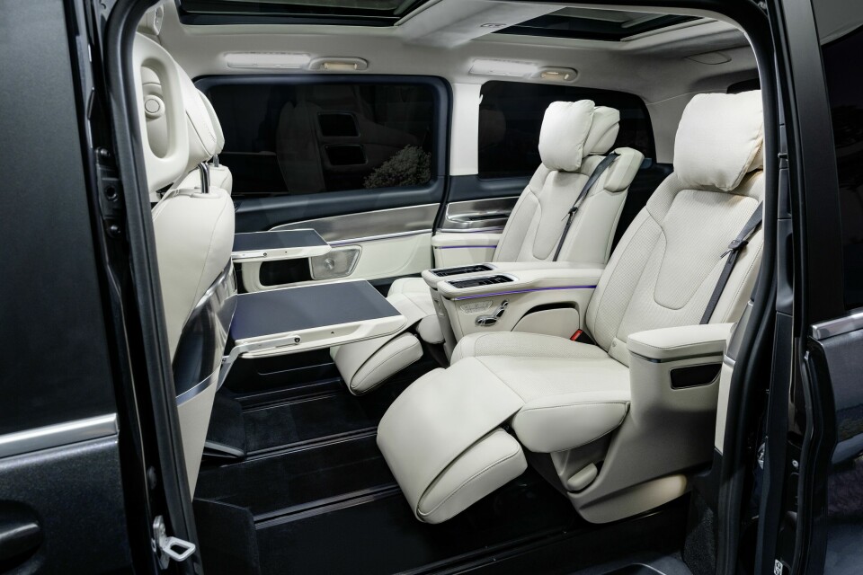 Die neue Mercedes-Benz V-Klasse - Interieur The new Mercedes-Benz V-Class - Interior