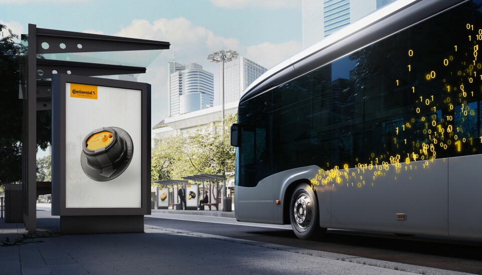 Conti Urban bussdekk har avanserte sensorer innebygget