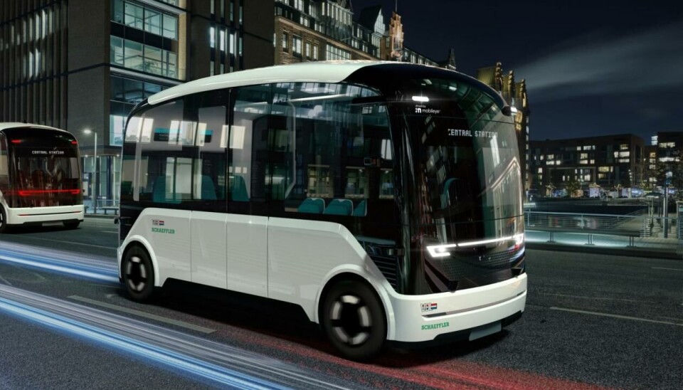 Autonom shuttle fra Schaeffler og VDL Autonom shuttle fra Schaeffler og VDL