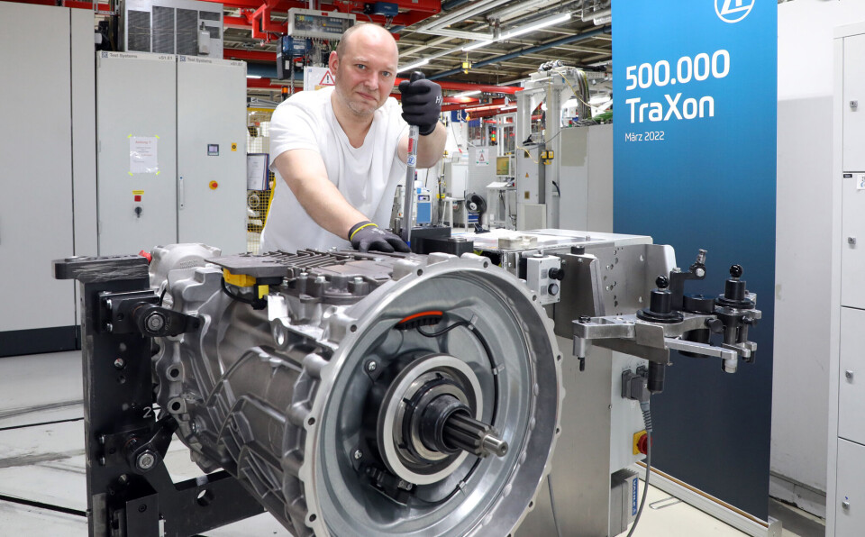 TraXon nr. 500.000 - det hadde tatt mer enn sju år å komme dit.