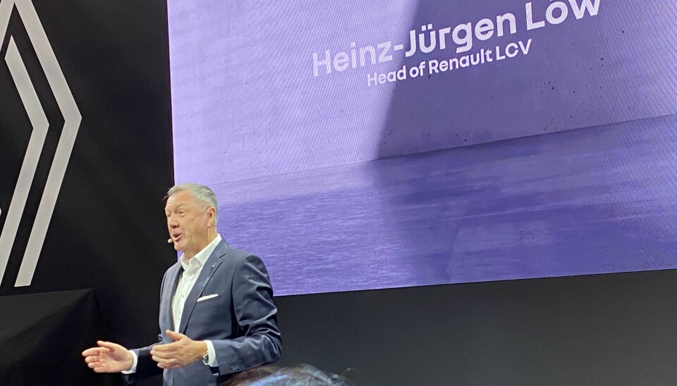 NY SJEF: Heinz-Jürgen Löw, ny lCV-sjef, lover intensivert innsats for kundene i tiden som kommer. (Foto: Frank Williksen)
