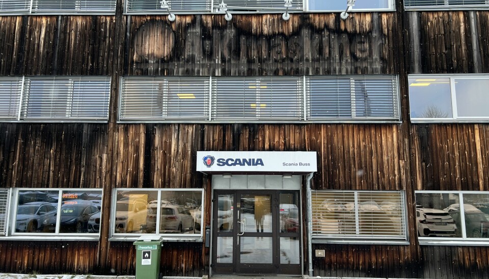 EGNE LOKALER: Bussavdelingen til Norsk Scania flyttet inn i A-K Maskiners tidligere lokaler på Kløfta i 2021.