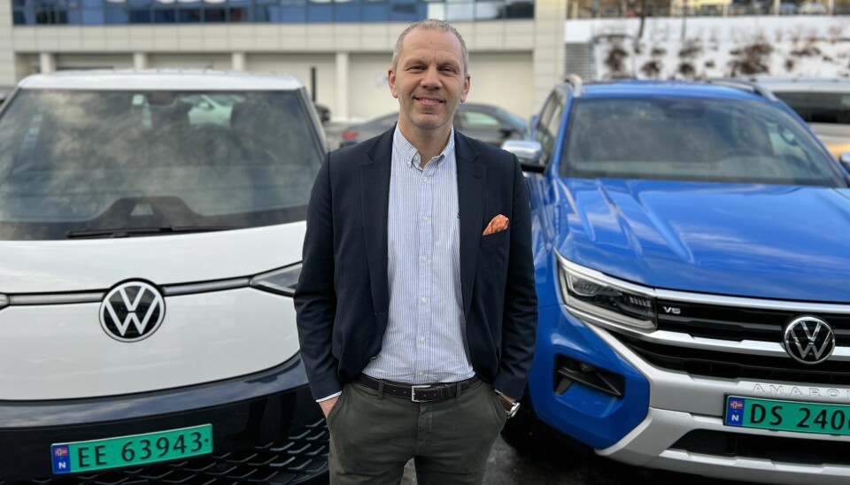 V6 OG 4x4: Med ny Amarok V6 på plass, og ID. Buzz Cargo med 4x4 og ny Transporter i kjømda, er Fredrik Matheson, direktør for Volkswagen Nyttekjøretøy, klar på at det er førsteplass som gjelder i 2024.
