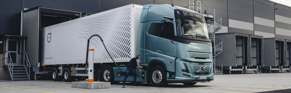 Volvo FH Aero Electric kan prøvekjøres på IAA i Hannover.
