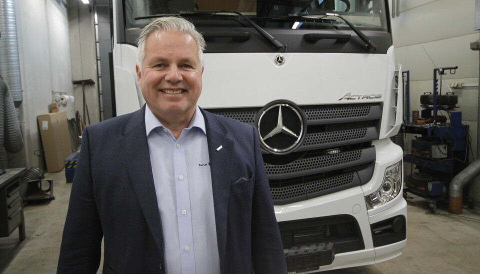 KOMPLETT: Jarle Viuls, konserndirektør i Bertel O. Steen Lastebil og Buss, har siden 2020 brukt mye tid på å bygge en ny organisasjon. 1. mars 2023 var den siste av de 18 lastebil- og bussforhandlerne implementert i det nye konsernet.