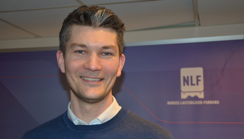 PRESSER PÅ: - Vi har i årevis presset på for flere døgnhvileplasser, men regjeringen ser ut til å ignorere de kritiske behovene til tungtransporten, sier Knut Gravråk.