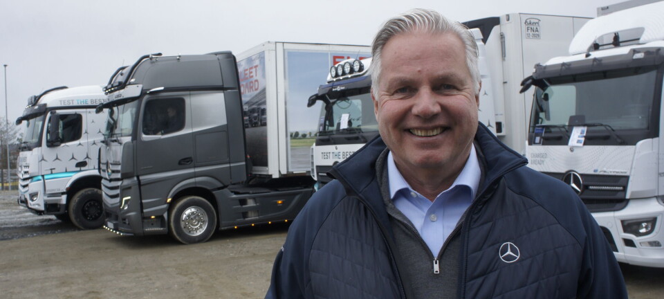 MER ENN BILER: Jarle Viuls har også nyheter innen servicemarked og kundeløfter med seg på karavanen.
