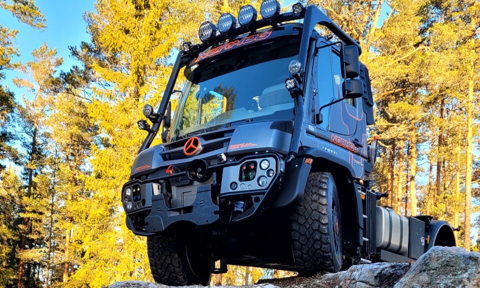 NISJE MED AMBISJONER: Ingenting stopper Unimog. Nå utvides servicetilbudet.