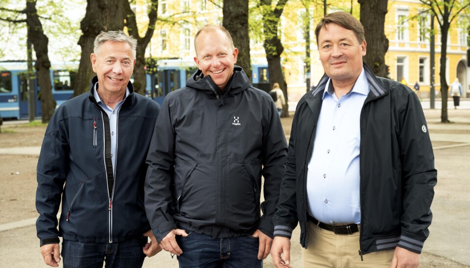 VAK-TEAMET: Geir Strande (f.v.), Borgar Pettersen og Stefan Björklund.