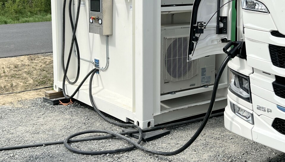 IKKE I MÅL: – Vi er fortsatt langt unna målsetningen om å elektrifisere tungtransporten, og et av de viktigste hindrene er mangelfull ladeinfrastruktur, påpeker Marit Vea (V), byråd for miljø og samferdsel.