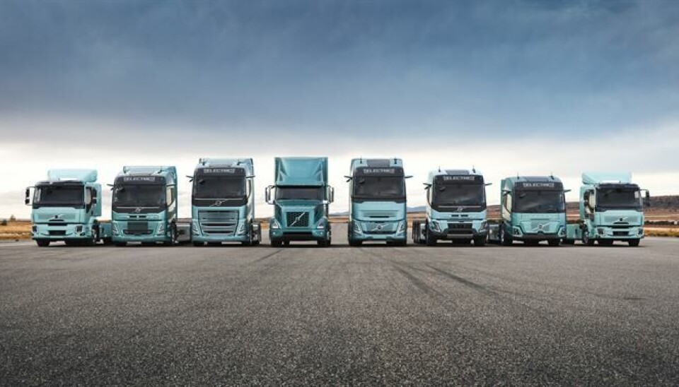 Volvo Trucks har elektriske alternativer i alle klasser