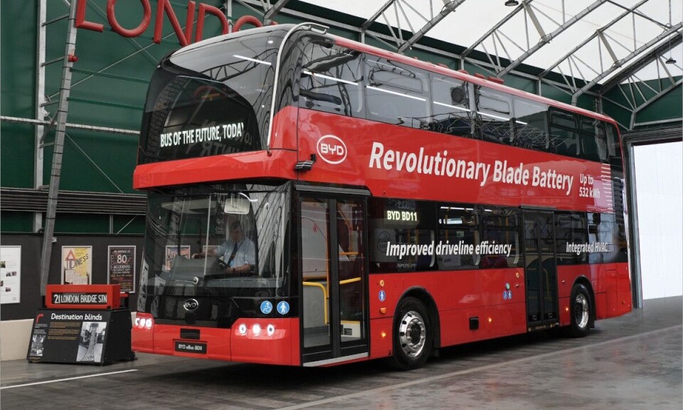 BYD BD11 er skreddersydd for London