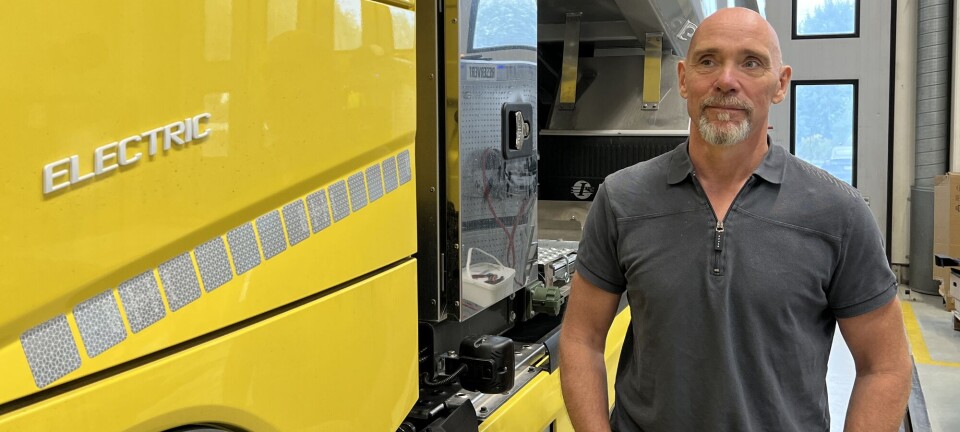 – Mange kunder tør ikke legge inn ordre på elektriske lastebiler