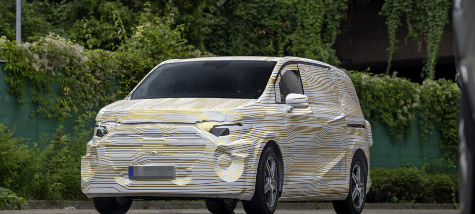 Her tester Mercedes sin fremtidige varebilplattform