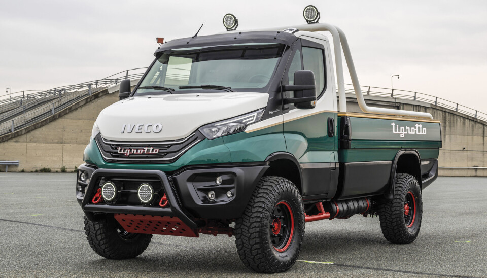 KOMMER: Iveco Daily Tigrotto er vel et av de mer sjarmerende nyttekjøretøyene i sitt segment.