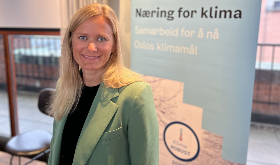 LANGT IGJEN: – Registreringstallene for nye elektriske lastebiler er betydelig høyere enn for noen år siden, så det viser at det vi gjør i Oslo virker – men vi er langt unna 100 prosent, sier klimarådgiver Margrethe Lunder i Klimaetaten i Oslo kommune.
