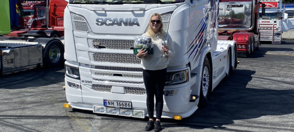 Cecilie skal konkurrere om Scandinavian Truck Trophy