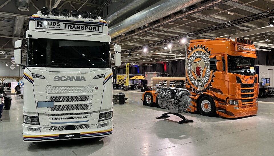 OKTOBERFEST: Kanskje ble det kake - eller vaffel - hos Norsk Scania etter at de registrerte 238 nye lastebiler i oktober, i et totalmarked på 479 lastebiler over 16 tonn.