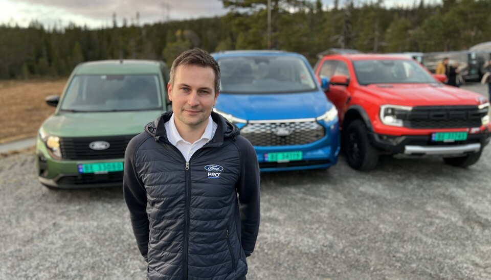 NYTT BIG BANG: – Nå gjør Ford nøyaktig det samme igjen: Relanserer hele nyttekjøretøyporteføljen. Alle bilene er nye, fra minst til størst. Det ser vi allerede resultater av, utdyper Asgeir Nordeng.