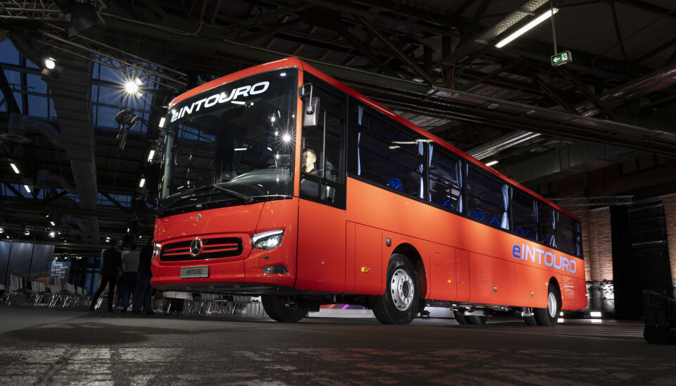 KOMMER NESTE ÅR: Mercedes-Benz eIntouro.