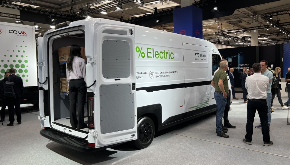 BYD møter de tunge varebilene