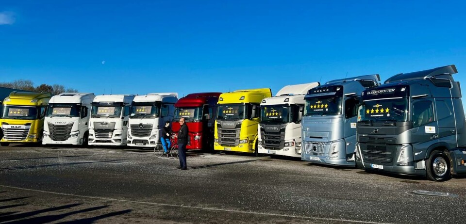 TESTET: Dette er lastebilmodellene som har vært under lupen hos kjøretøysikkerhetsorganisasjonen Euro NCAP.