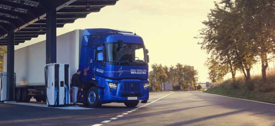 Antoine Duclaux overtar førersetet hos Renault Trucks.