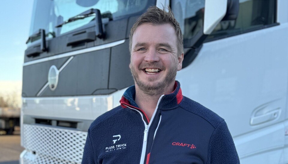 UTLEIESJEF: Lars-Andreas Holt er ansatt som leder i Pluss Truck Sales & Rental AS.