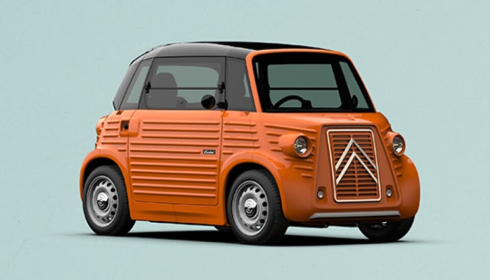 Citroën Ami, i drakt fra Caselani inspirert av varebilen H/HY.