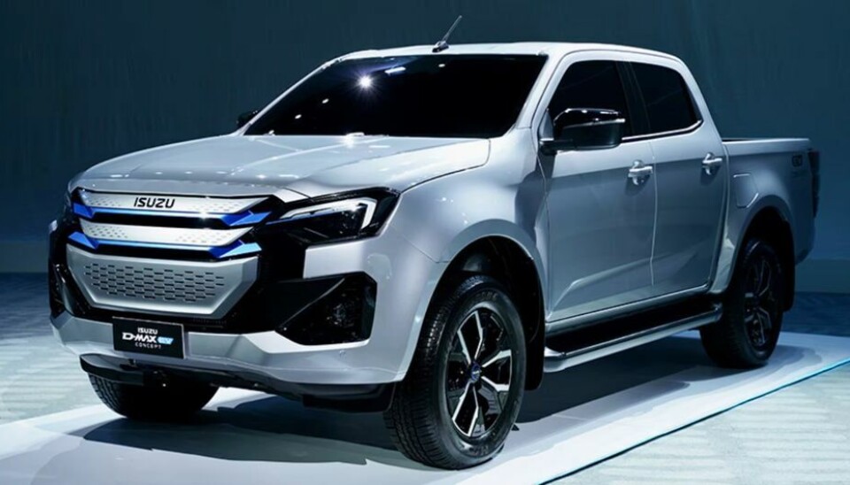 Nye Helelektriske Isuzu D-MAX EV Pickup