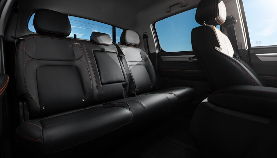 Her er familiebilalibiet, andre seterad med egne dører.