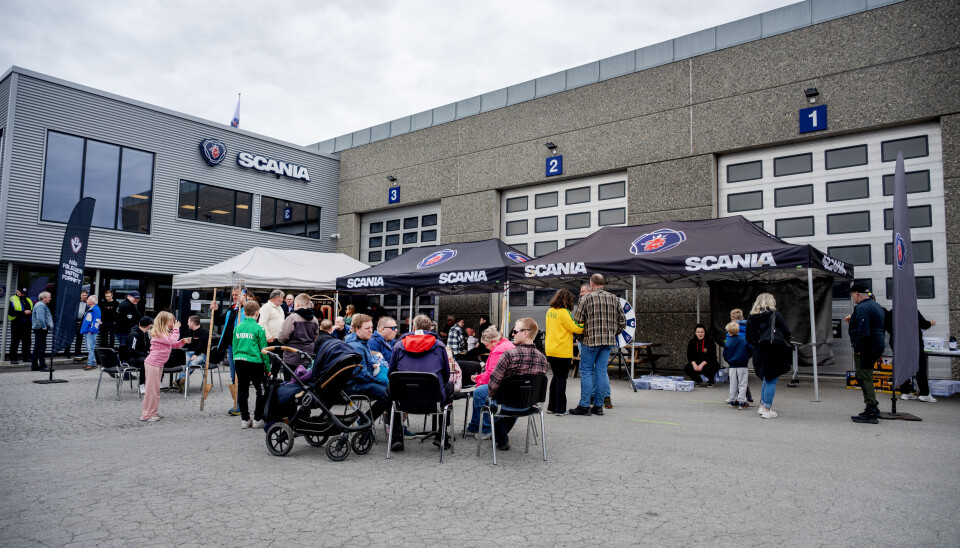Både små og store møtte mannsterkt opp til feiringen i Verdal.