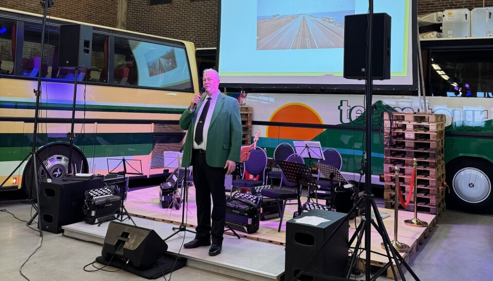 'Mr. Team Tour', Jan Såtvedt, kunne med stolthet markere busselskapets jubileum nylig.