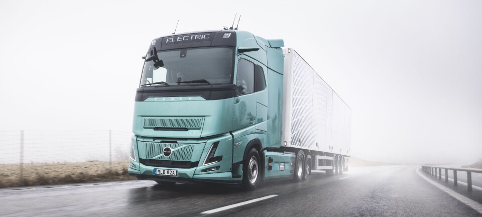 Om sitt nye tunge elektriske flaggskip skriver Volvo at det «har potensial til å revolusjonere langtransport med lastebil». Intet mindre.