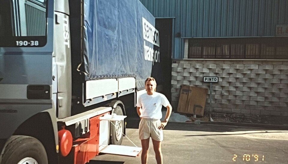 Jørgen Andreassen, testfører og produktsjef i Hedin Nordic Truck, feirer både IVECOs 50-årsjubileum og sine egne 40 år i selskapet.